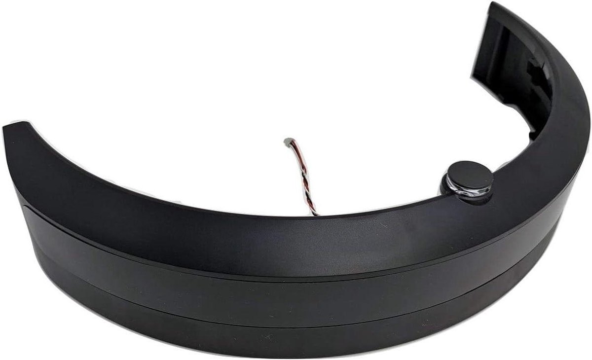 Voorbumper Robotstofzuiger - Onderdeel Sensor - Schoonmaakonderhoud - Specifieke Pasvorm - 31.5 cm - Zwart