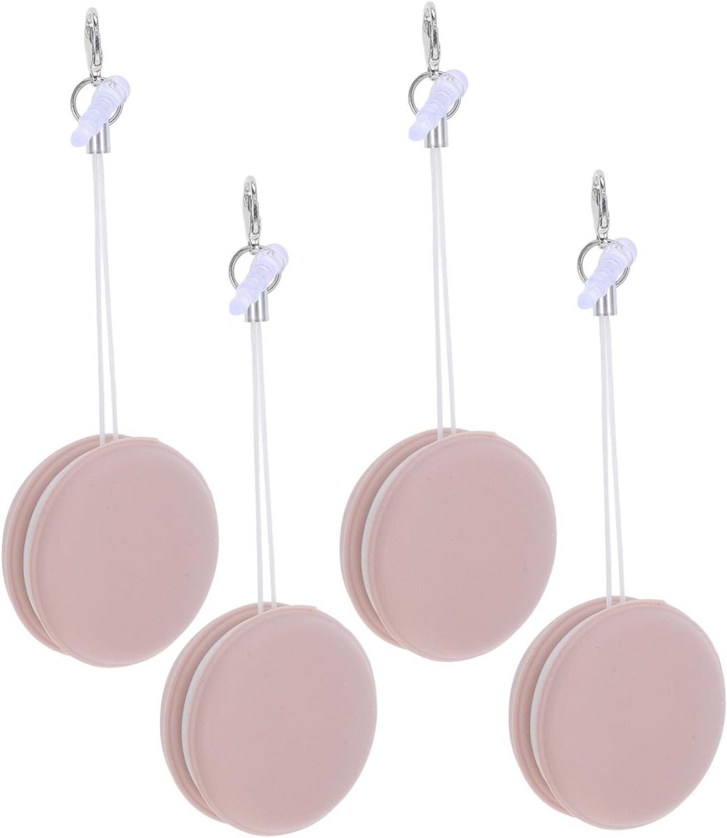 Scherm Reiniger Doekjes - Lens Poetsdoekjes - Elektronica Schoonmaken - Macaron Vorm Design - 4 Stuks - Roze