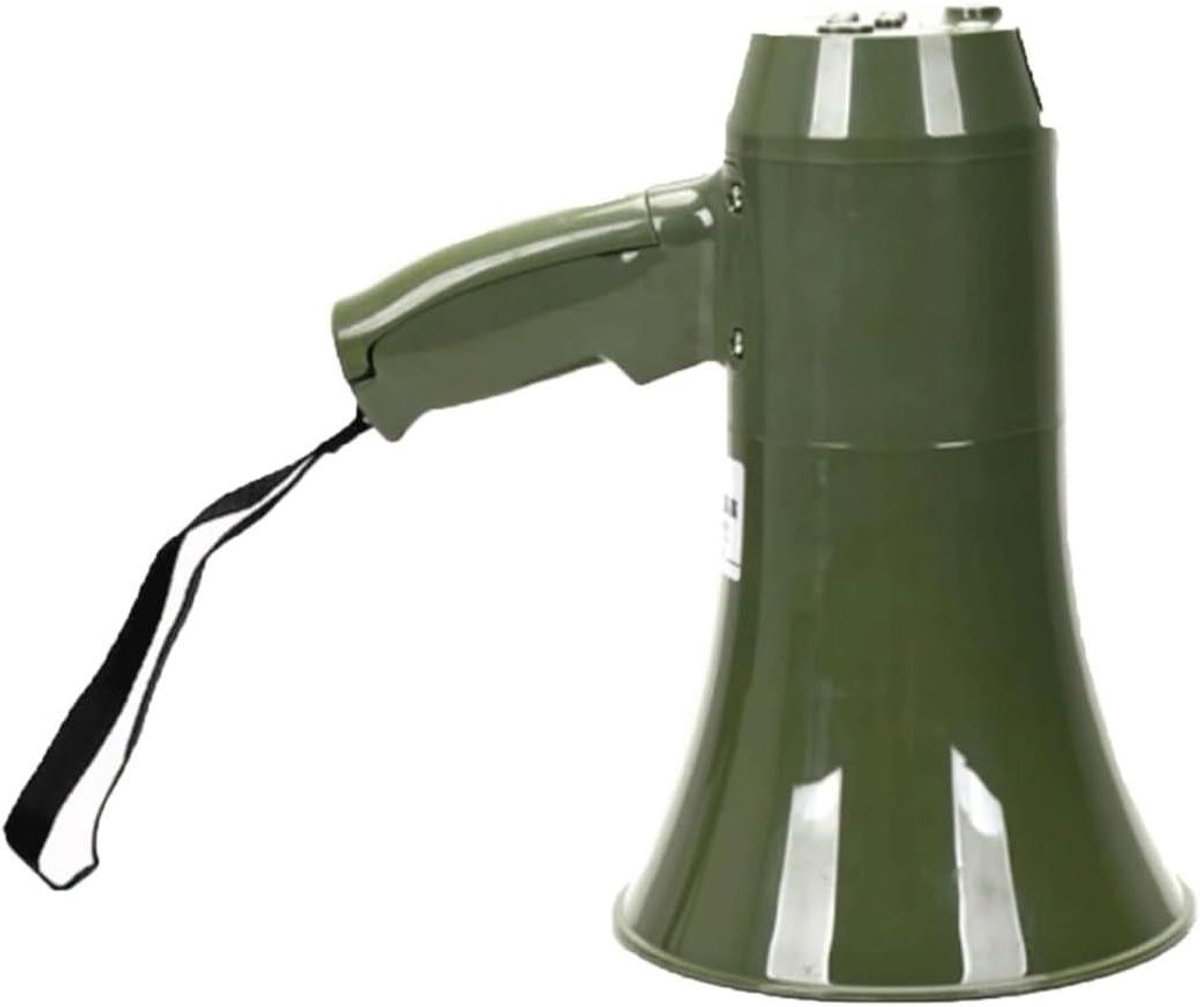 Megafoon - Megafon Luidspreker - Publiek Leiden - 200 Seconden Opname - 20W - Groen