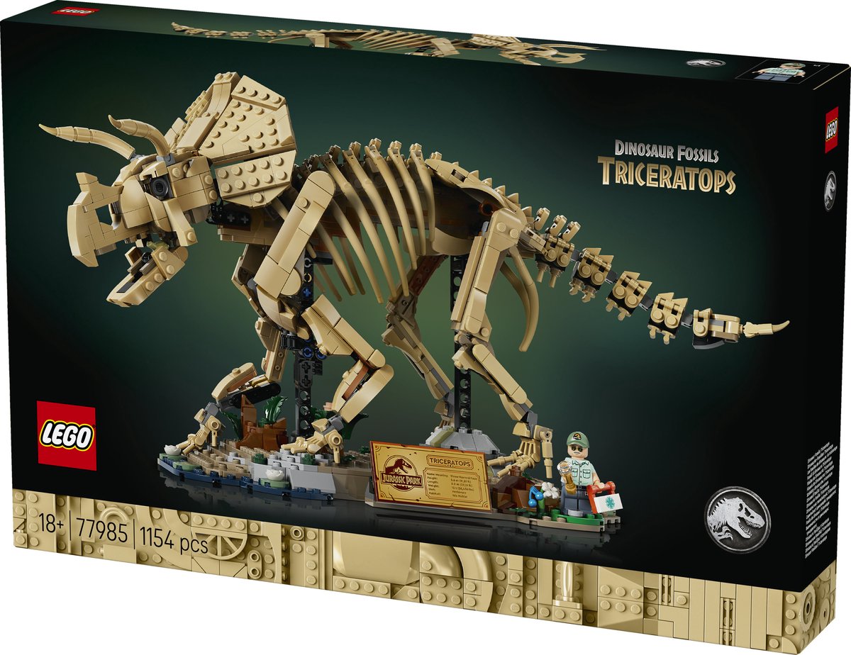 LEGO® Jurassic World Dinosaurusfossielen: Triceratops 77985 — afbeelding 9