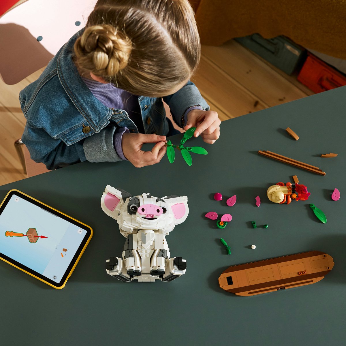 LEGO ǀ Disney Vaiana Pua Bouwbaar Dieren Speelgoed voor Kinderen en Decoratie 43292 — afbeelding 10