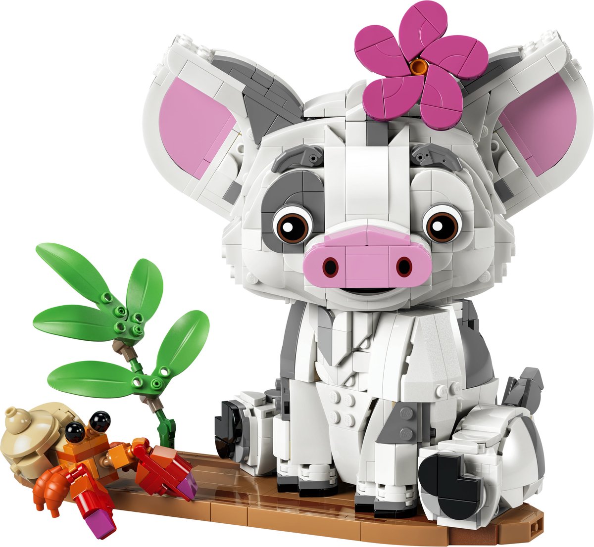 LEGO ǀ Disney Vaiana Pua Bouwbaar Dieren Speelgoed voor Kinderen en Decoratie 43292 — afbeelding 14
