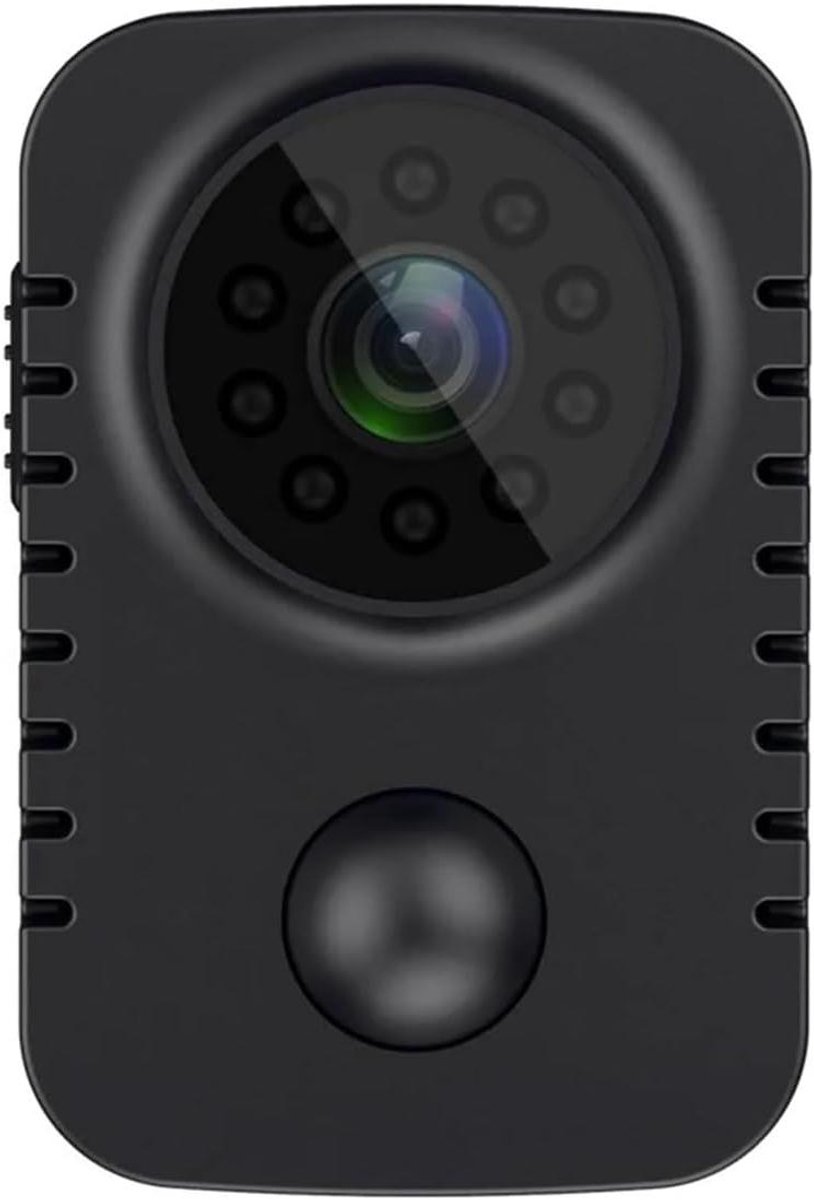 Mini Body Camera - Draagbare Recorder - Veiligheid Vastleggen - Bewegingsdetectie - 64GB Inclusief - Zwart