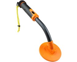 Pulse Indication Waterproof Hand Metal Detector High Sensitivity Underwater Pinpointer Portable Gold Metal Finders For Children Detecting Gold Coins (Orange with Black)