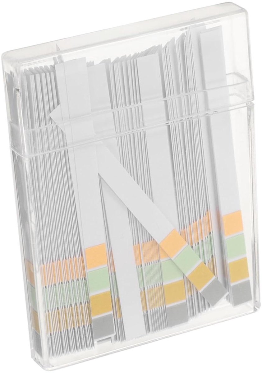 PH Teststrips - Bodemtest Papier - Water & Bodem Testen - Nauwkeurige Resultaten - 100 Stuks - Kleurverloop