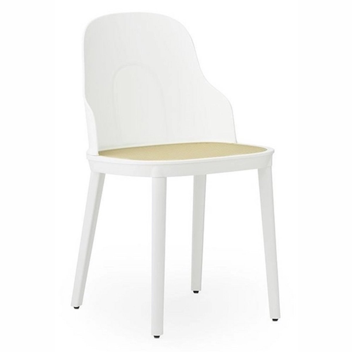 Tuinstoel Normann Copenhagen Allez Molded Wicker Seat White