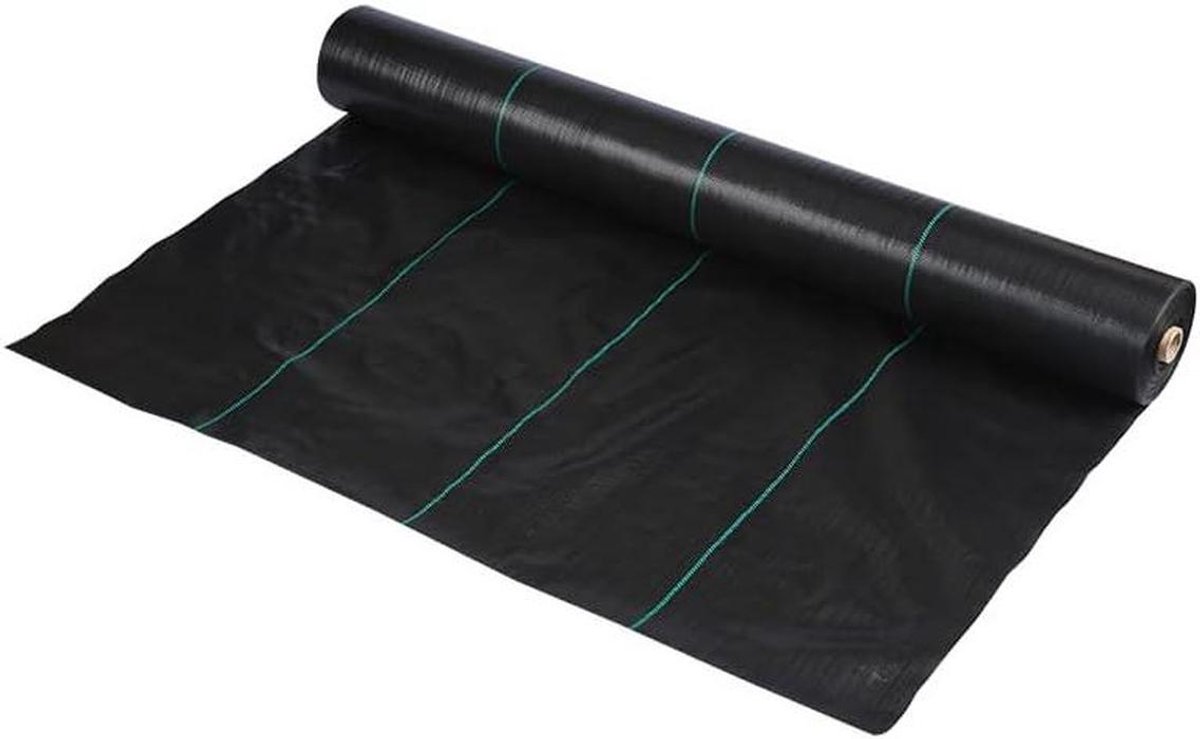 Tear-resistant root cloth, garden cloth, weed protection cloth, thickness 90 g/m² [garden fleece, weed film, protective fleece] against weeds [tear-resistant, water-permeable] raised bed weed blocking