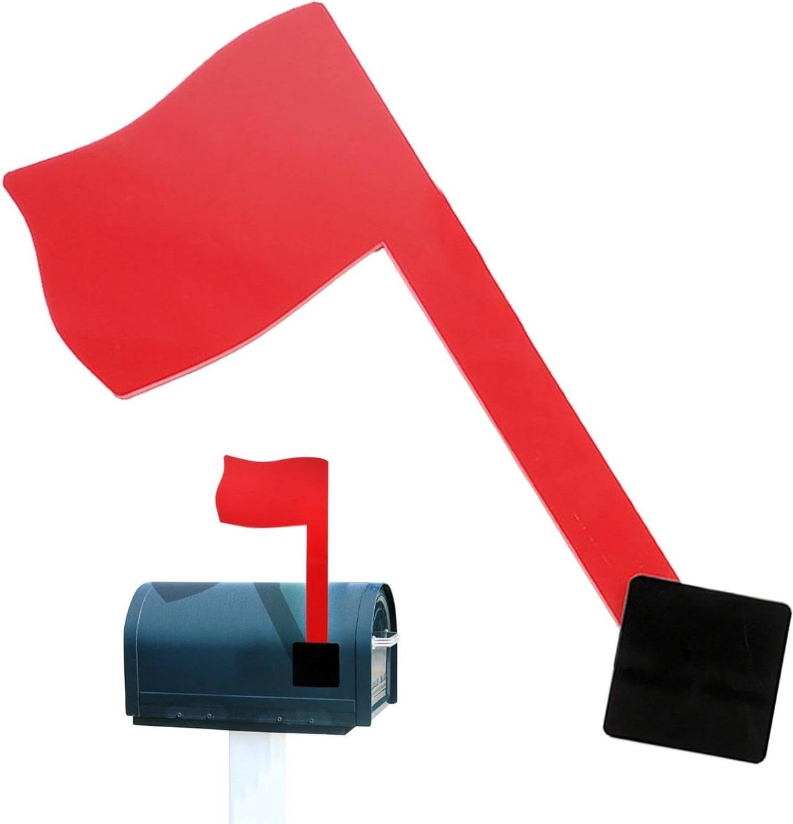Brievenbus Vervangende Vlag, Rode Vlag Voor Brievenbus - Rode Brievenbus Buitenvlag Reparatieset - Brievenbus Vlag Reparatieset
