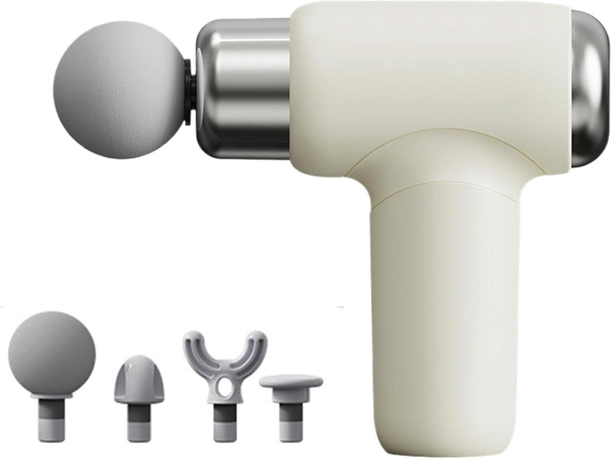 Spiermassageapparaat - Percussie massage - Spierontspanning - 6 Snelheden - 17 x 14 x 6 cm - Zwart