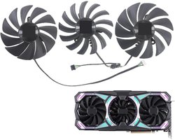 REMSEY 87 MM GA92S2U DC12V 0.46A 4Pin RTX3070Ti RTX3080 RTX3080Ti Grafische Kaart Fan compatibel for ZOTAC RTX 3070 Ti RTX 3080 RTX 3080 Ti PGF kindly (Color : 3PCS Set)