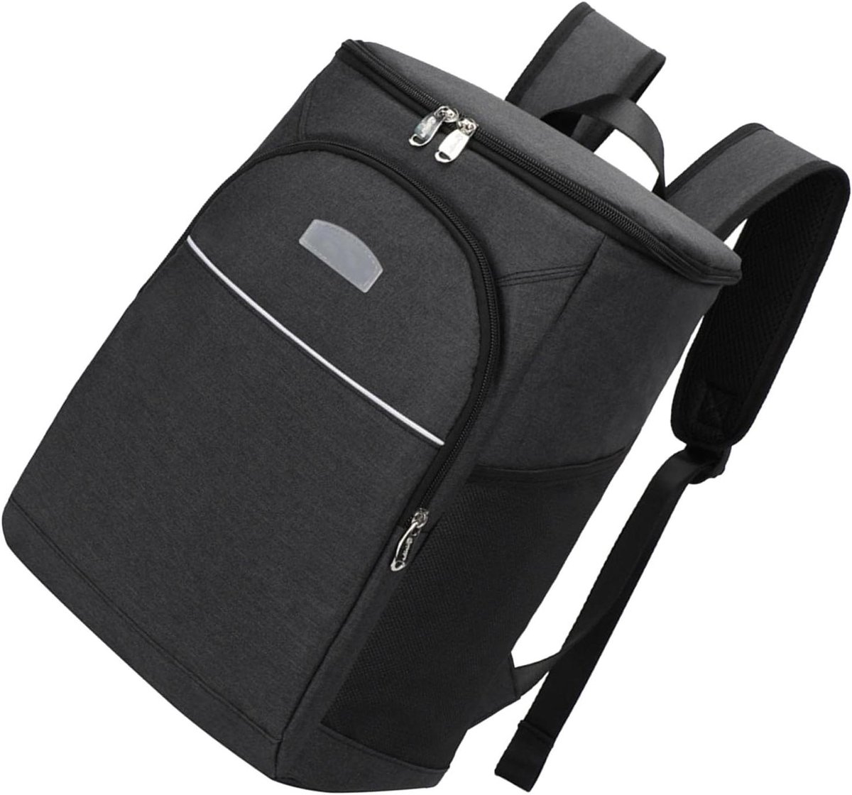 Koelrugzak - Isolatie tas - Picknicken en kamperen - Verdikte aluminiumfolie - Grote capaciteit - Zwart