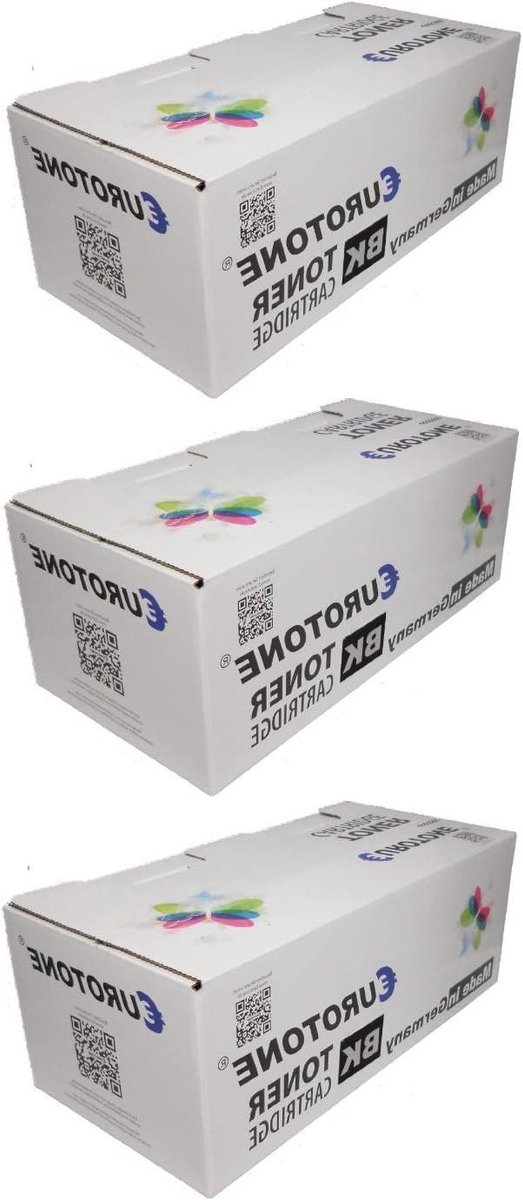 Tonercartridges Zwart - Toner Zwart - Printer Onderhoud - Hoge Capaciteit - 3 x 2600 Pagina's - Zwart