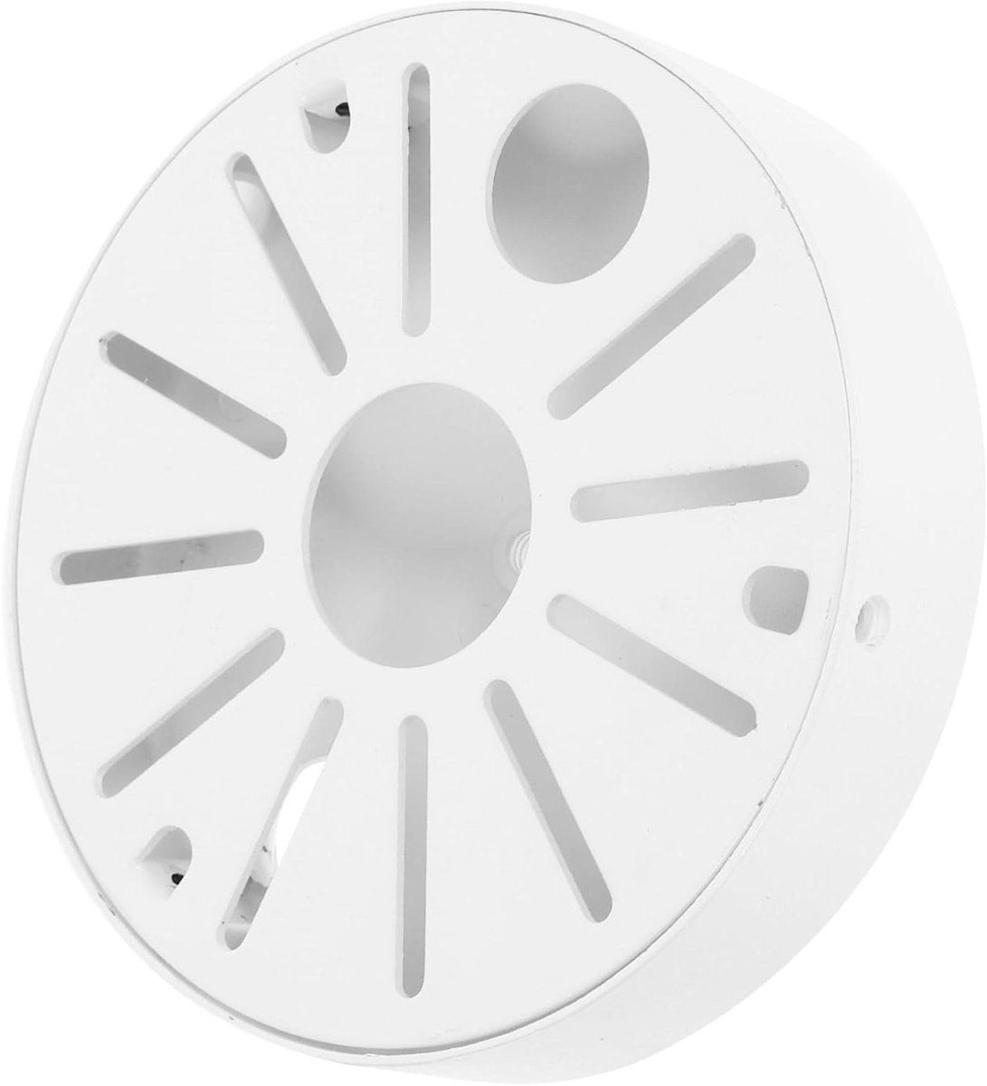 Camera Junction Box - CCTV Behuizing - Kabelbeheer Buiten - Aluminium Constructie - 13.5x13.5x3 cm - Wit