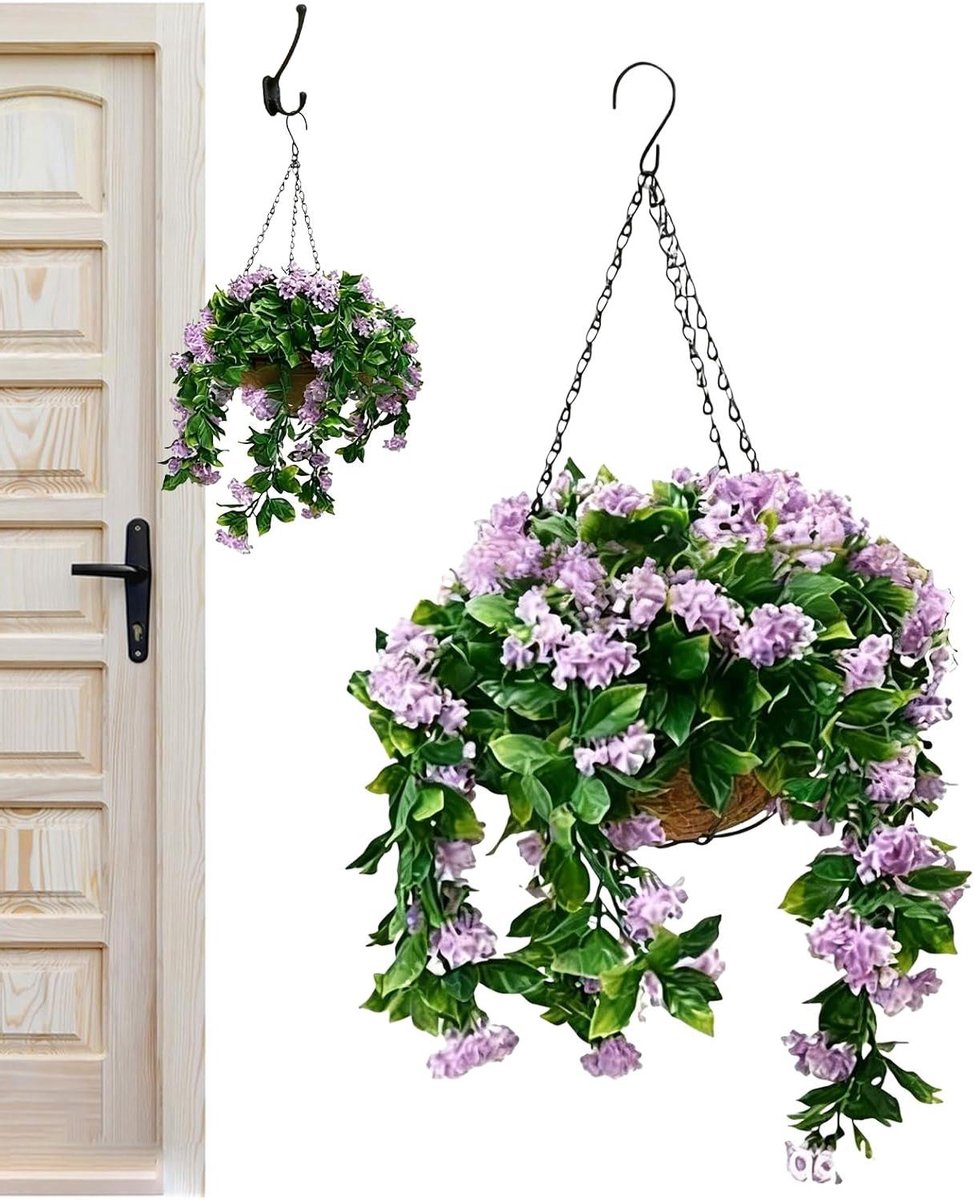 Kunstmatige Hangmanden - Nepbloemen Decoratie - Buiten Decoratie - Weerbestendig Composiet