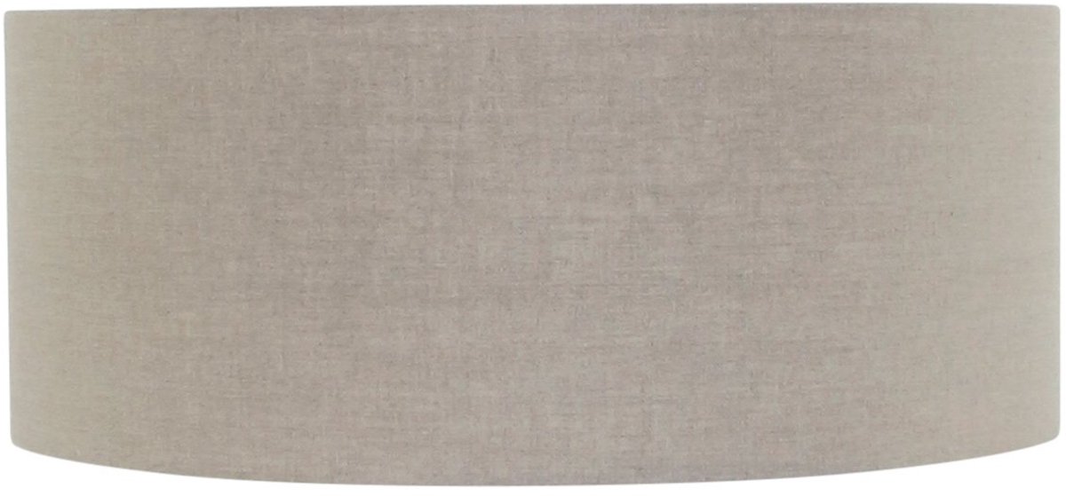 Grijs textiel lampenkap Ø 50cm met E27 support Steinhauer K1066RS - Landelijk ontwerp voor binnen gebruik
