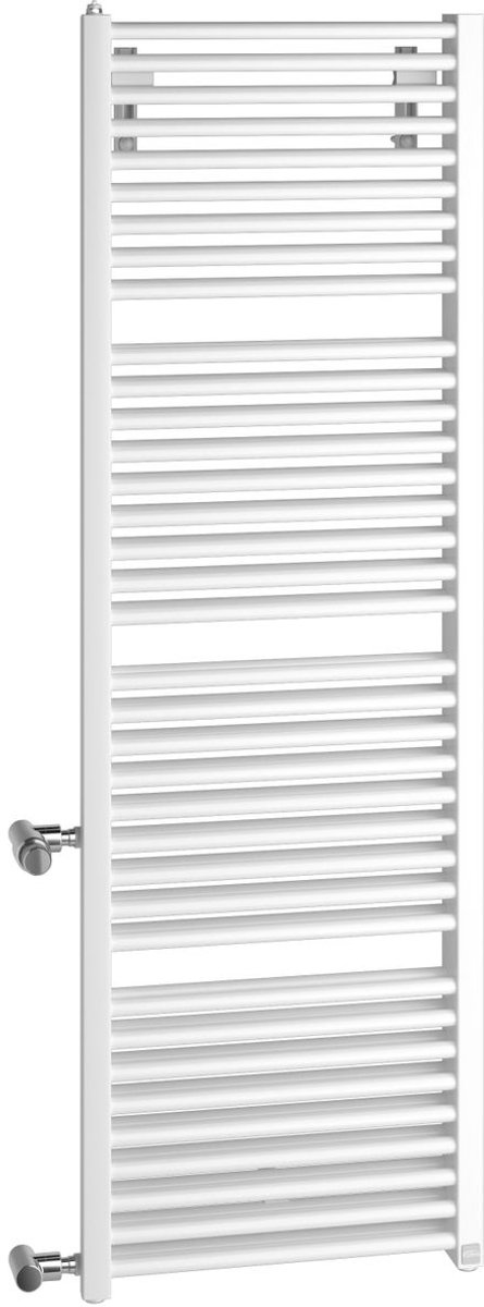 Kermi Duett-D Bad- vervangingsradiator, aansluitung rechts, 1492x484 mm (HxL), wit, DUN2D1500452RXK