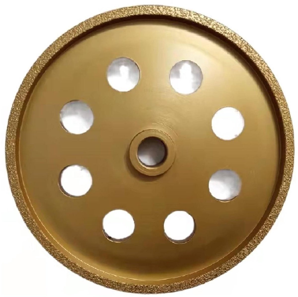 Diamant Malend Wiel - Slijpschijf - Metaal Bewerken - Gesoldeerd - 150mm - Grijs