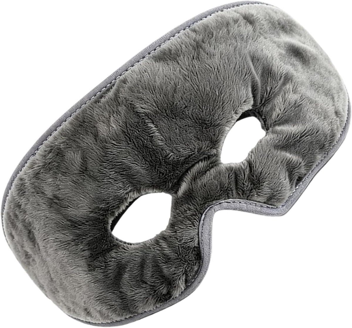 Verwarmingsmasker - Warmtekussen - Ontspanning - Drie warmtestanden - 67.5 x 13 cm - Grijs
