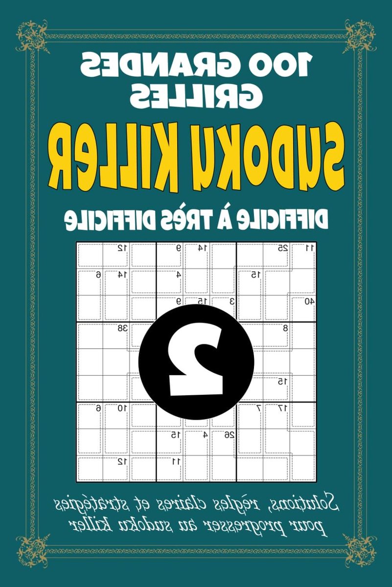 Sudoku Killer Boek - Logica Puzzels - Geavanceerde Uitdaging - 100 Grilles Uniek - Formaat 6x9 - Niet Van Toepassing