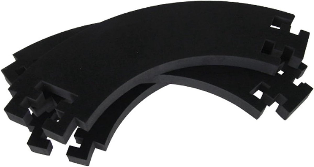 Dartbord Surround - Muurbeschermer Ring - Dart Spel - Stevige Pijl Absorptie - 18 Inch - Zwart