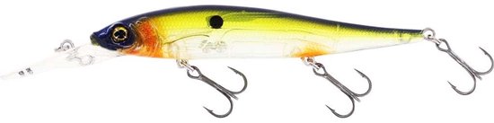Westin Jerkbite MR Jerkbait 11cm 15g Suspending - Medium Runner Twitchbait voor Snoek en Roofvis - Kleur : Firetiger van Westin — afbeelding 2