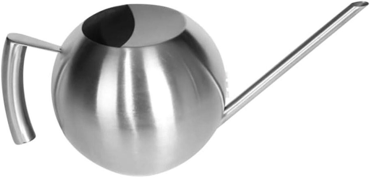 Gieter Kamerplanten - Waterkoker Planten - Planten Verzorgen - Lange Uitloop - 1000ml - Zilver