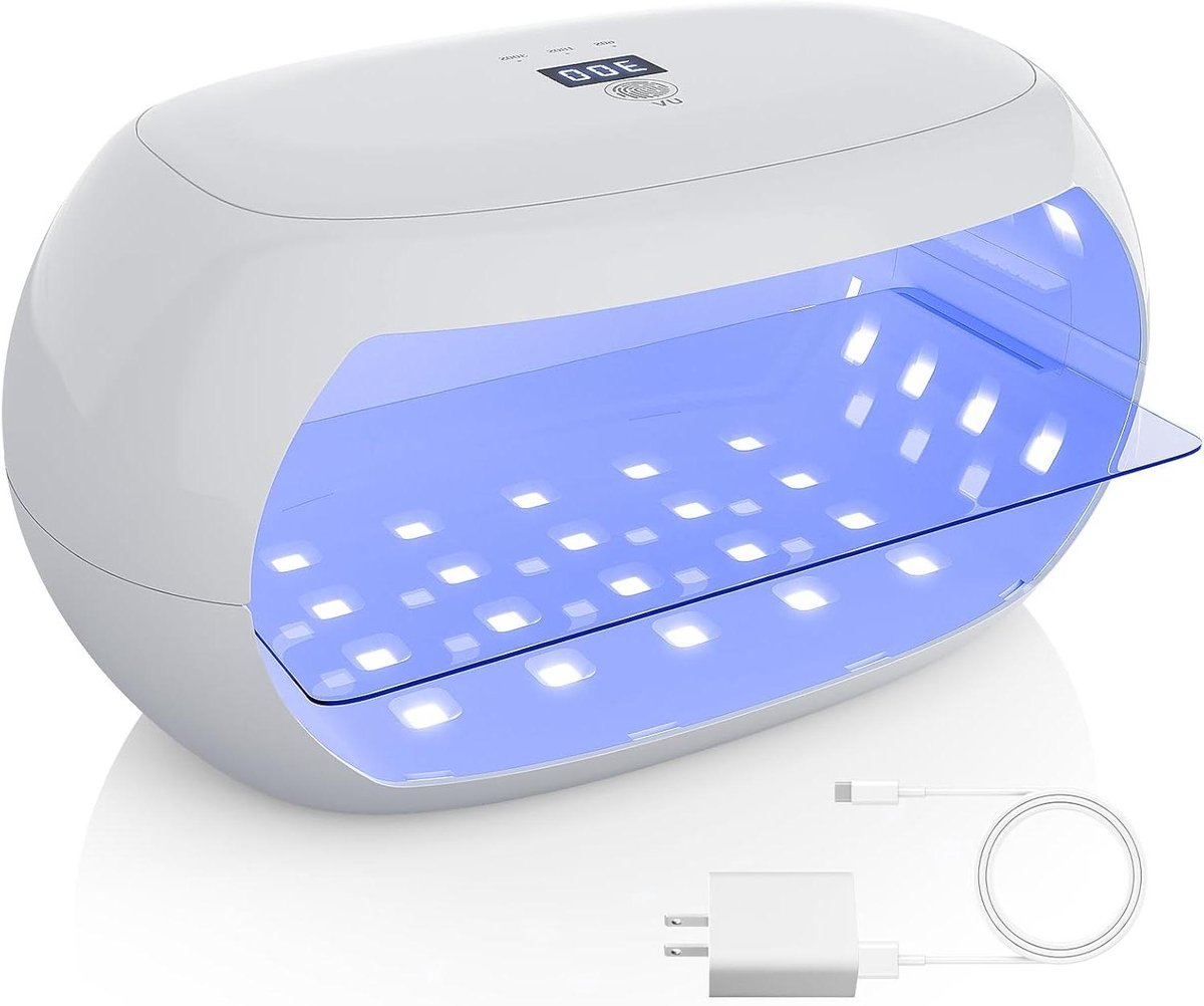 UV Hars Lamp - Hars Uitharder - Hars Knutselen - Dubbellaags Uitharden - 24.5 cm - Wit