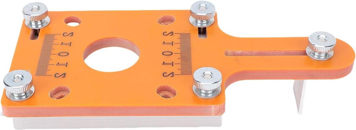 Houttrimmer Freesbasis - Router Basis - Houtbewerking Precisie - Verstelbare Groefdiepte - Aluminiumlegering - Zilver