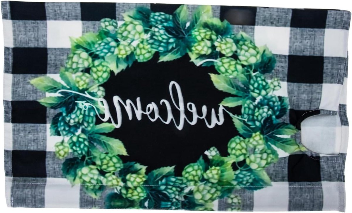 Brievenbusdeksel - Brievenbusdeurvanger - Buiten Decoratie - Waterdicht UV-bescherming - 55x47cm - Wit