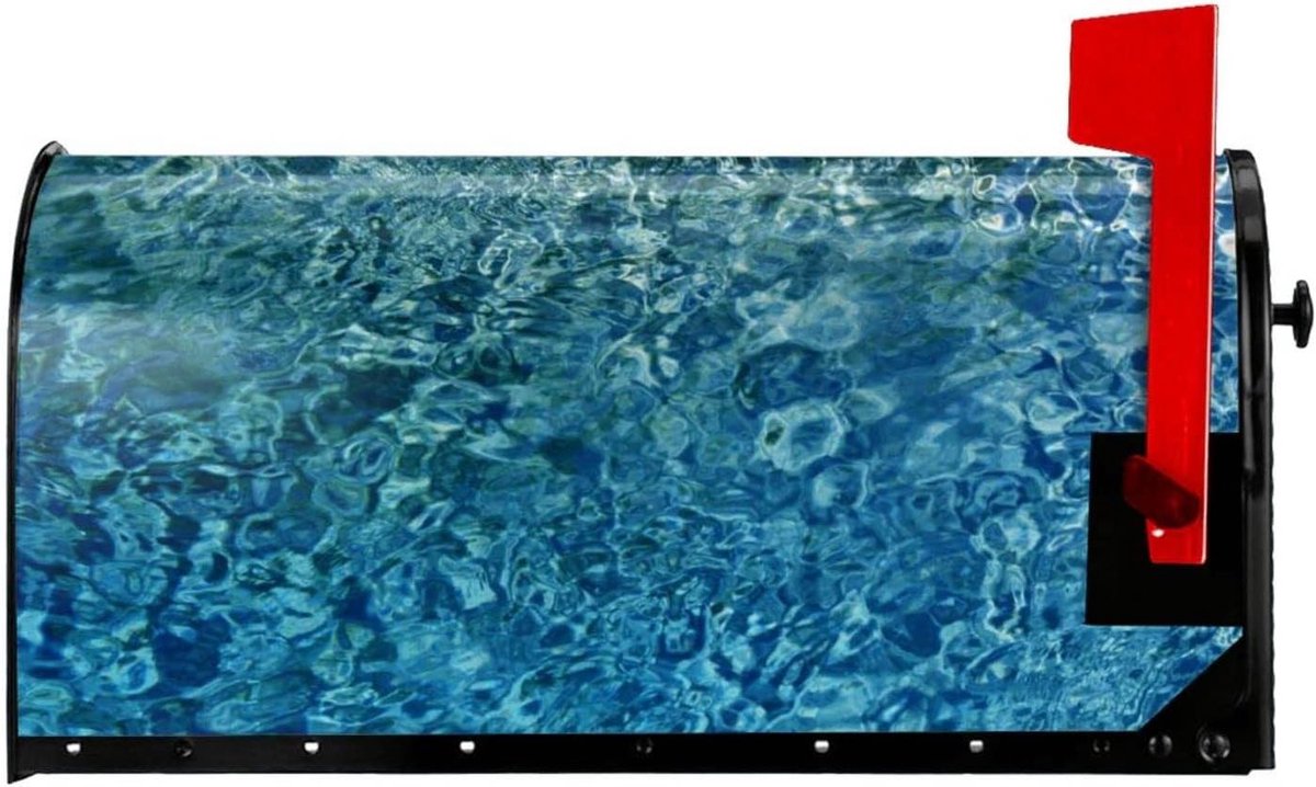 Brievenbus Covers - Brievenbus Decoratie - Tuin Aankleden - Magnetisch PVC Materiaal - 25.5 x 21 Inch - Wit