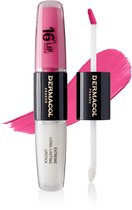 Dermacol 16-uurs Lipkleur - 2-Fasen Langdurige Lipkleur - Kusbestendig - Waterproof - Veegvast - 8 ml - n. 18
