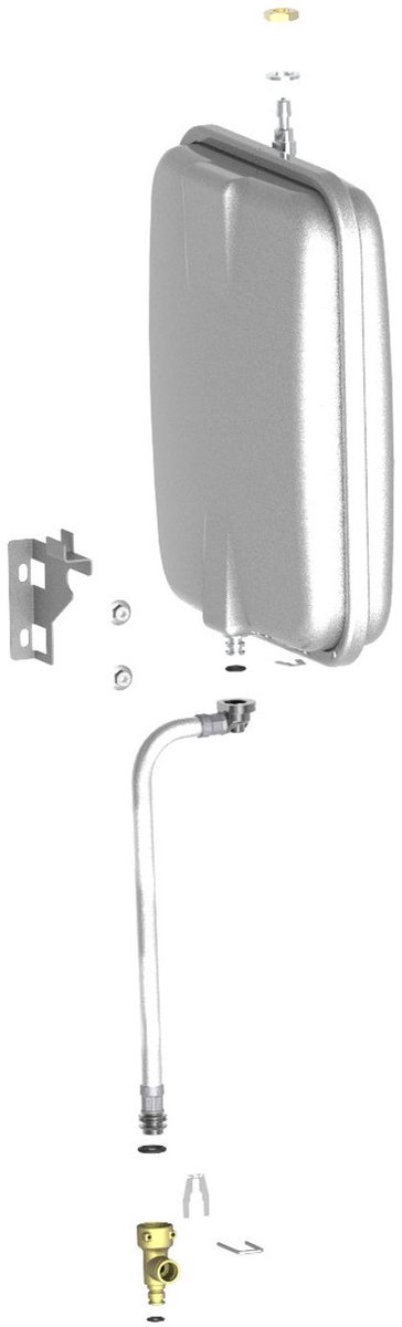 Brötje Membranausdehnungsgefäß 8 l, MAG Set 8L, 7806350