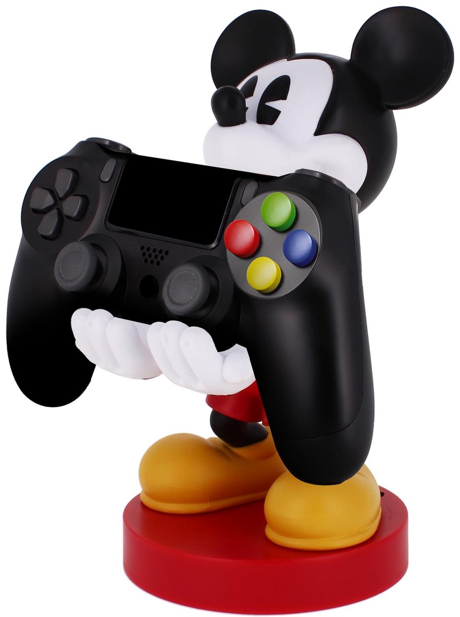 Mickey Mouse - Disney - figurine standaard voor telefoon | controller | oplaadcase (Cable Guys Original) — afbeelding 18