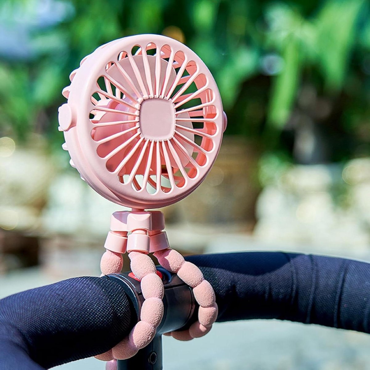 Draagbare Ventilator - Mini Clip Fan - Buiten Koelen - 360 Graden Rotatie - 9.5 x 9.5 x 21 cm