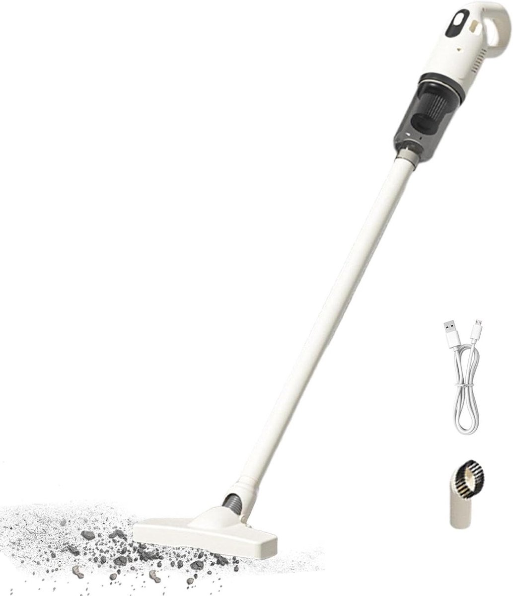 Draadloze Stofzuiger - Steelstofzuiger - Efficiënt Huis Schoonmaken - Ergonomische Handgreep - 176 pond - Zwart