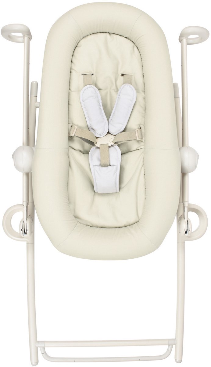 Béaba Sitter Relax Up & Down Plus - 4 Verstelbare Hoogtes - Tem 9 kg / 9 maanden - Inclusief Zitverkleiner - Sea Salt - Wipstoel van Merkloos — afbeelding 3