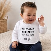 Baby slabbetje cadeau tekst tante worden hoera fles zwangerschap bekendmaking aankondiging voor de liefste aanstaande geboorte gaat worden jullie worden zwangerschapsaankondiging