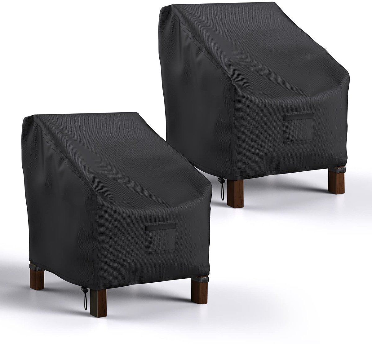 VHV - Tuinstoelhoes - waterdichte stoelbeschermhoes 2 stuks - 210D Oxford met PU coating - voor terras en tuin