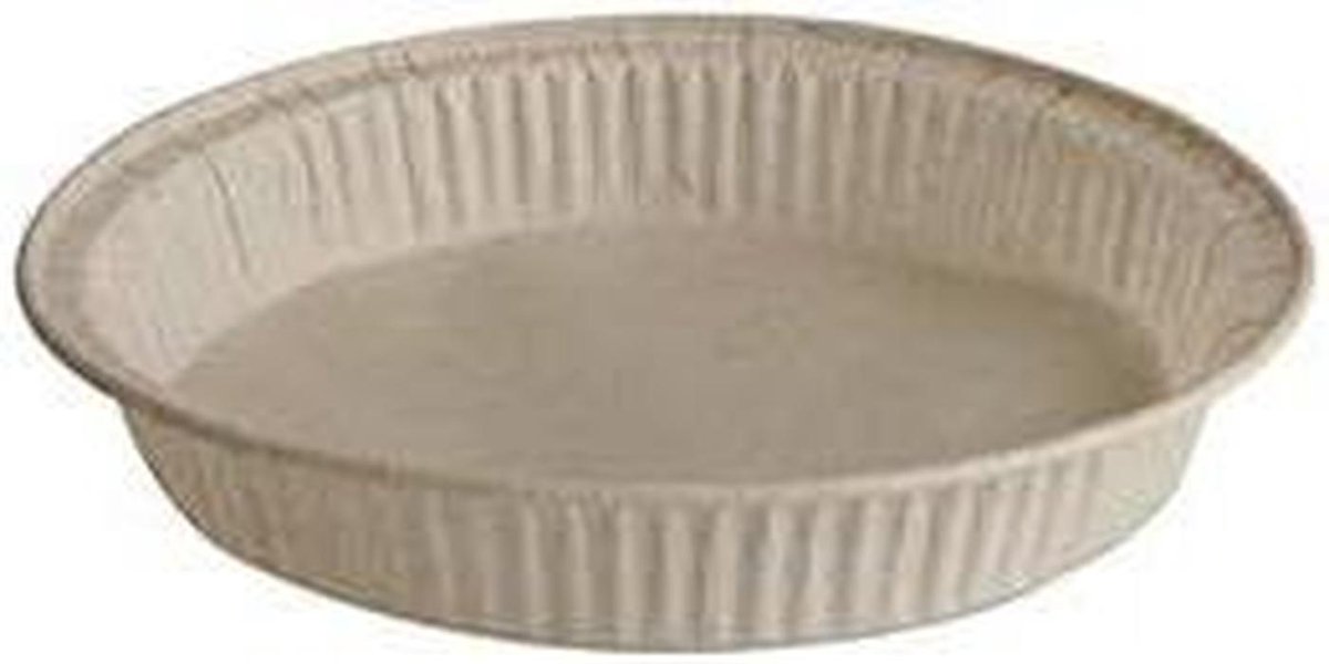 Wegwerp Bakjes - Bakvormpjes - Bakken Presenteren Verkopen - Composteerbaar Biologisch Afbreekbaar - 142 ml 11 cm - Bruin