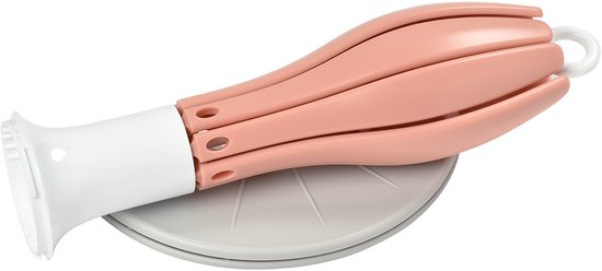 Beaba Uitdruiprek Flower Roze van Beaba — afbeelding 5