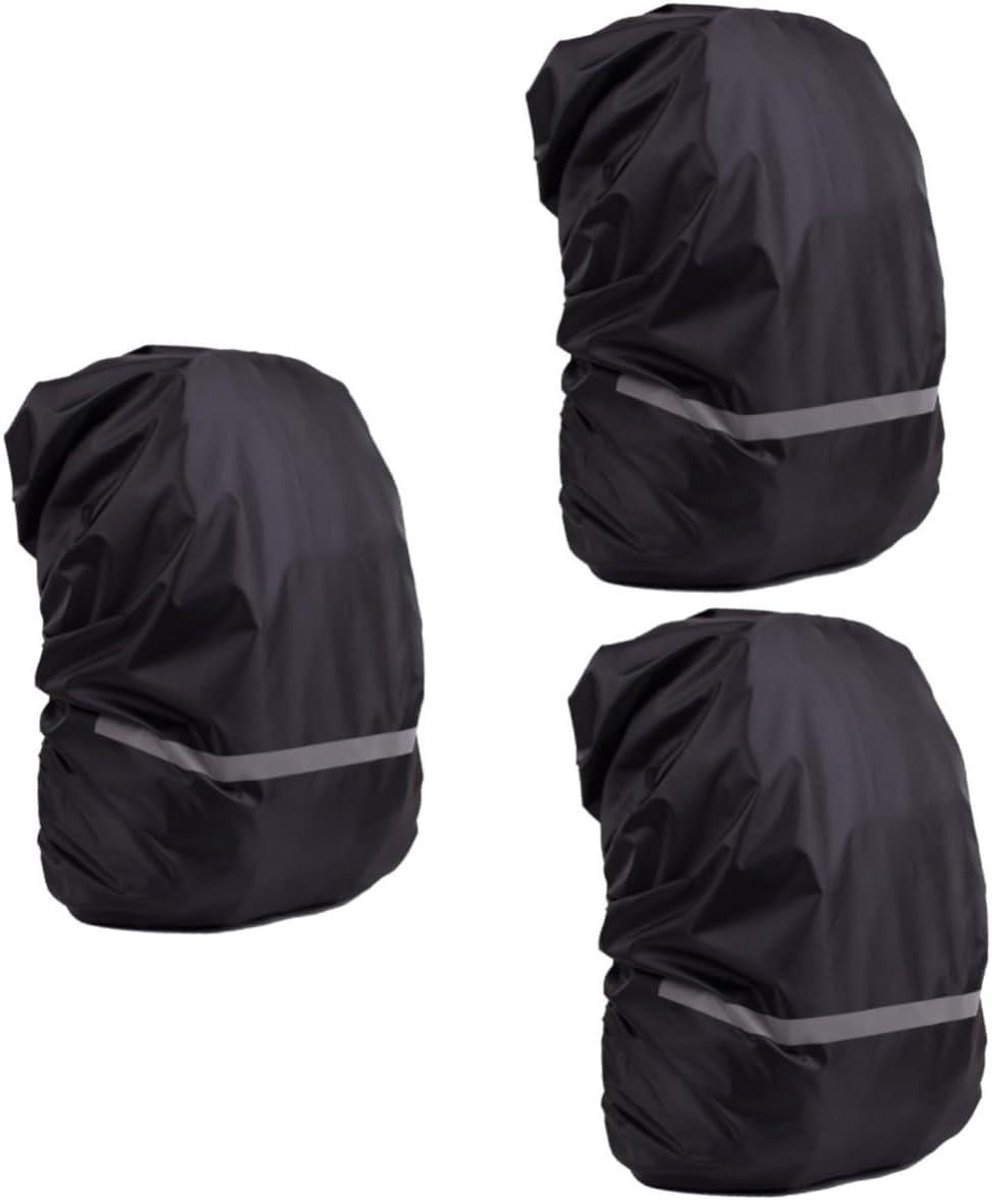 Rugzak Regenhoes - Waterdichte Cover - Outdoor Bescherming - Lichtgewicht Flexibel - 55cm - Zwart