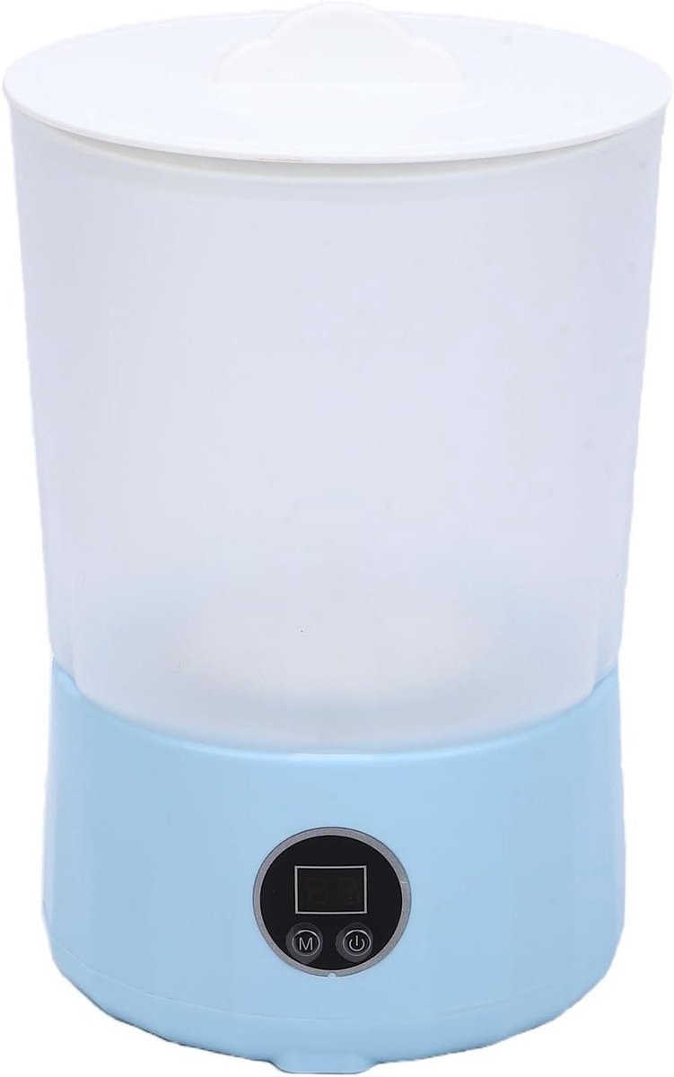 Draagbare Mini Wasmachine Ondergoed Wasmachine Zacht Wassen USB Oplaadbaar 275 x 175 x 17 cm Wit