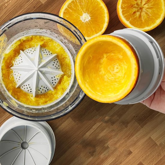 Elektrische Sapcentrifuge - Elektrische Citruspers - Oplaadbare Sinaasappelpers - Draagbare Sapcentrifuge Voor Citroenen En Grapefruits van NCRealher — afbeelding 4