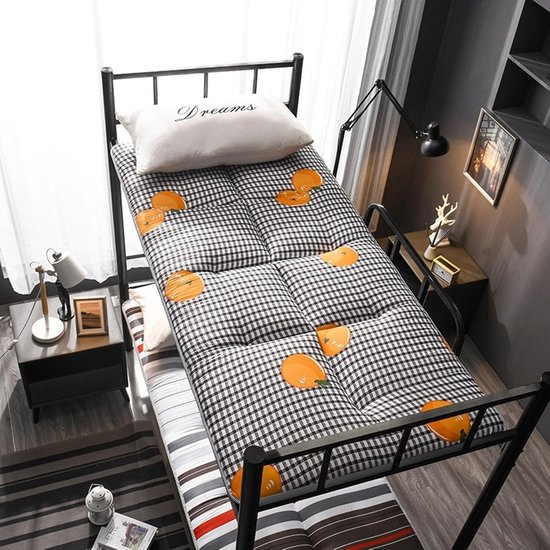 Full Size Matras Japanse Vloer Futon Matras Opvouwbaar Matras Draagbare Slaapmat Camping Matras Voor Logeerbed Slaapzaal Auto(003,Single(90x200cm)) — afbeelding 5