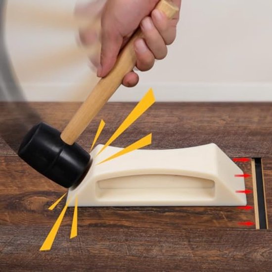 Vloer Reparatie Set - Laminaat Gereedschap - Vloeren Installeren - Stevige Nylon Constructie - 11.7 x 8 x 33 cm — afbeelding 2