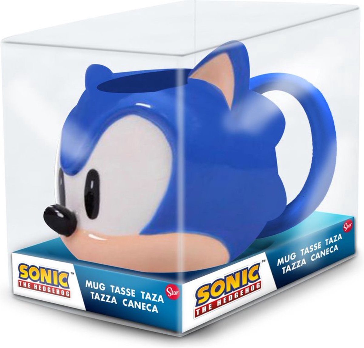 Stor Young Adult - Sega - 3D Dolomiet Mok - Sonic the Hedgehog - 475 ML
