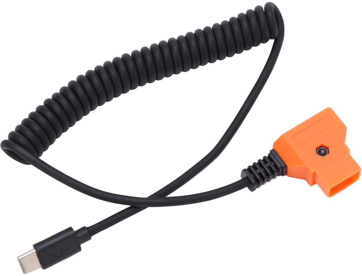 VT Goods - USB C Naar D Tap - Flexibele Kabel - 14,3 x 10,5 cm - Voor Digitale Camera Accessoires - Hoogwaardige Prestaties - Ideaal voor Fotografie