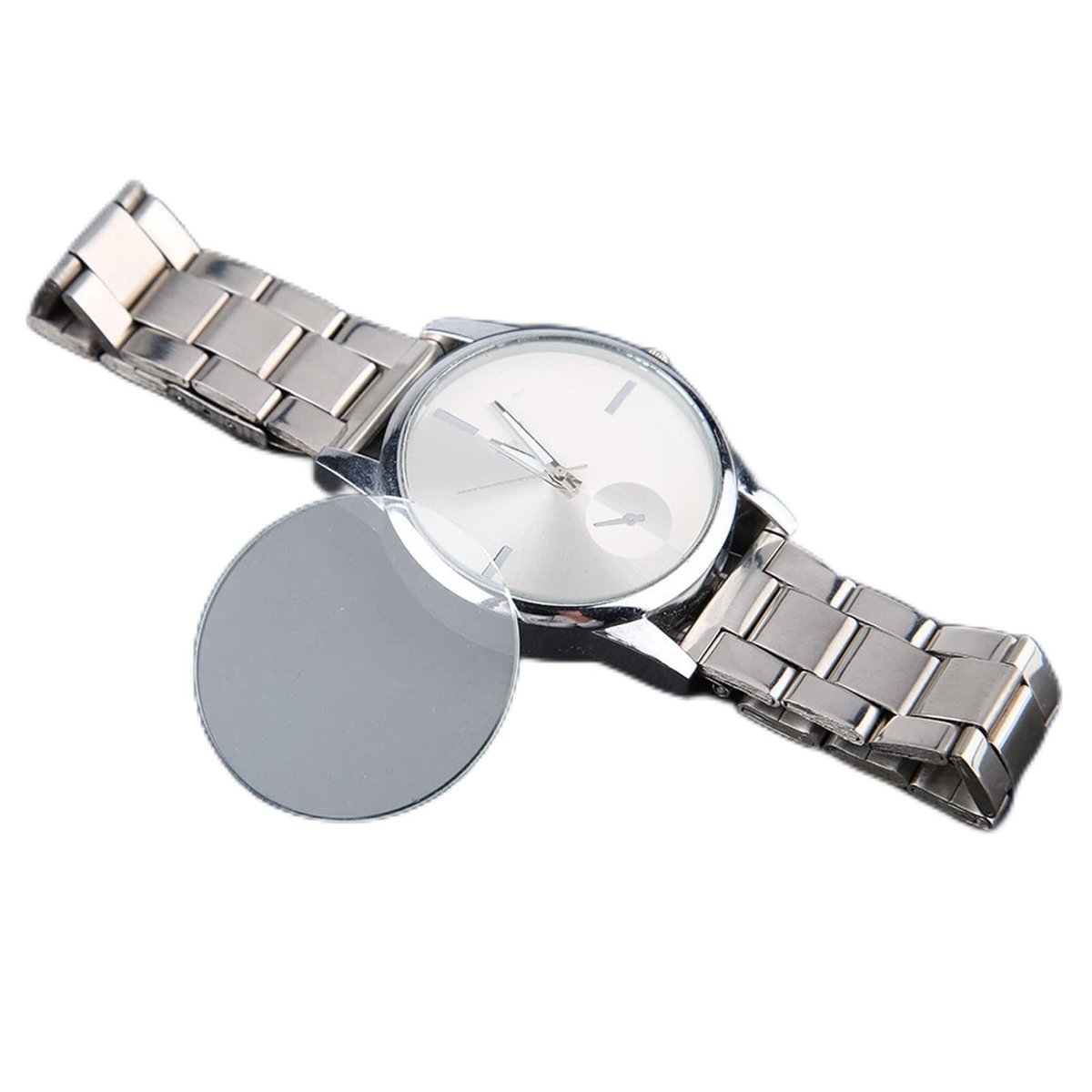 Store_7 - Horloge Kristal Lens - Vervangende Onderdelen - Duurzaam - 37MM - Horloge Accessoires - Geschikt voor Unisex - Mineraalglas