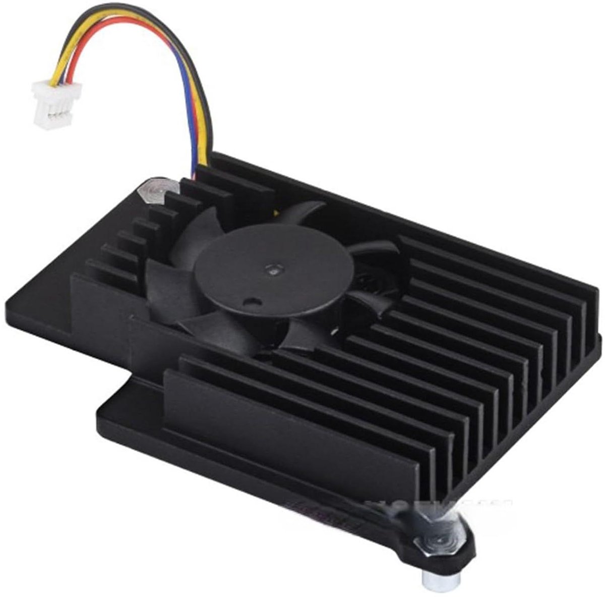 Actieve Koeler - Ventilator Koeling - Warmte Afvoeren - Aluminium Koellichaam - 5V DC - Zwart
