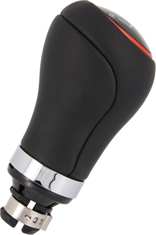 Versnellingspook - Schakelhendel - Auto Interieur - Plug & Play Installatie - 5 versnellingen - Zwart Rood — afbeelding 2